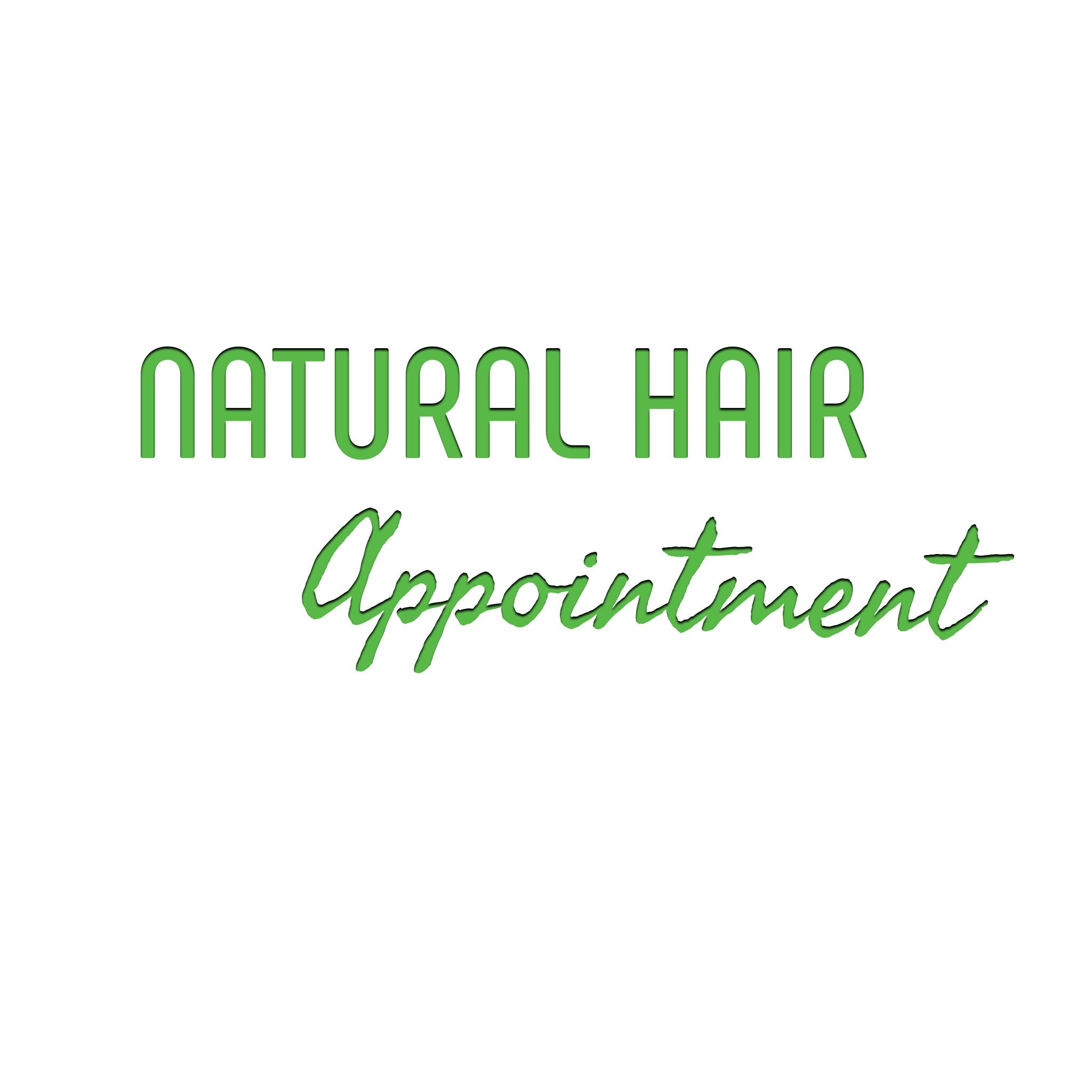 Natural Hair Appointment (1-4 months) (Deposit Only)