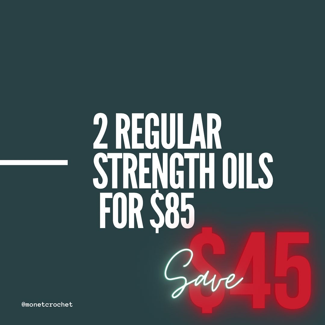 2 REGULAR STRENGTH OILS