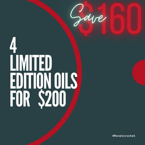4 Limited edition growth oils