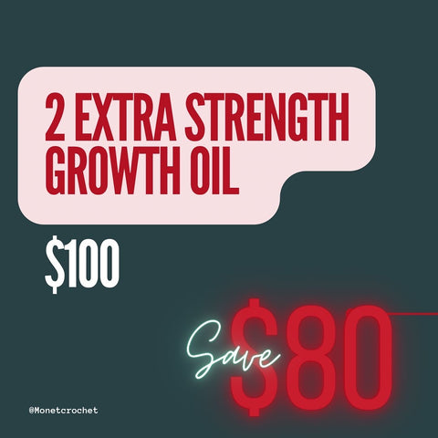 2 Extra strength growth oils